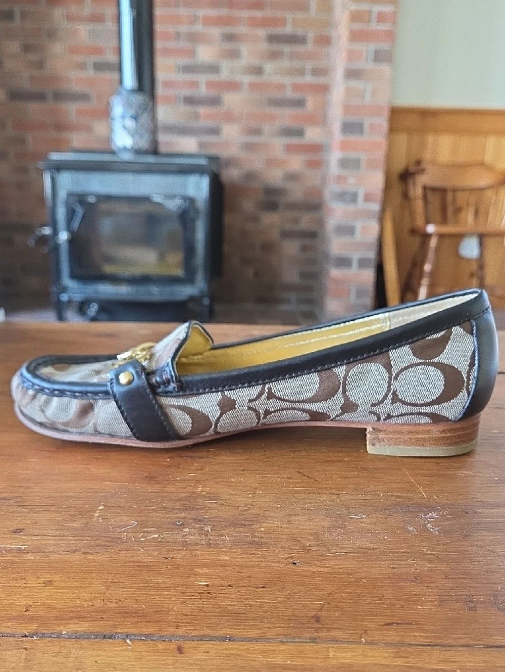 Coach Eileen Heeled Flats Size 7.5 - Picture 6 of 11